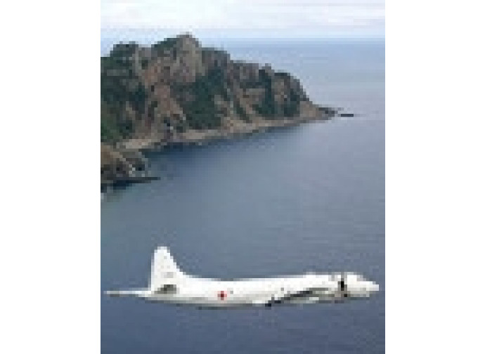 Ricognitore nipponico sulle Senkaku Ricognitore nipponico sulle Senkaku